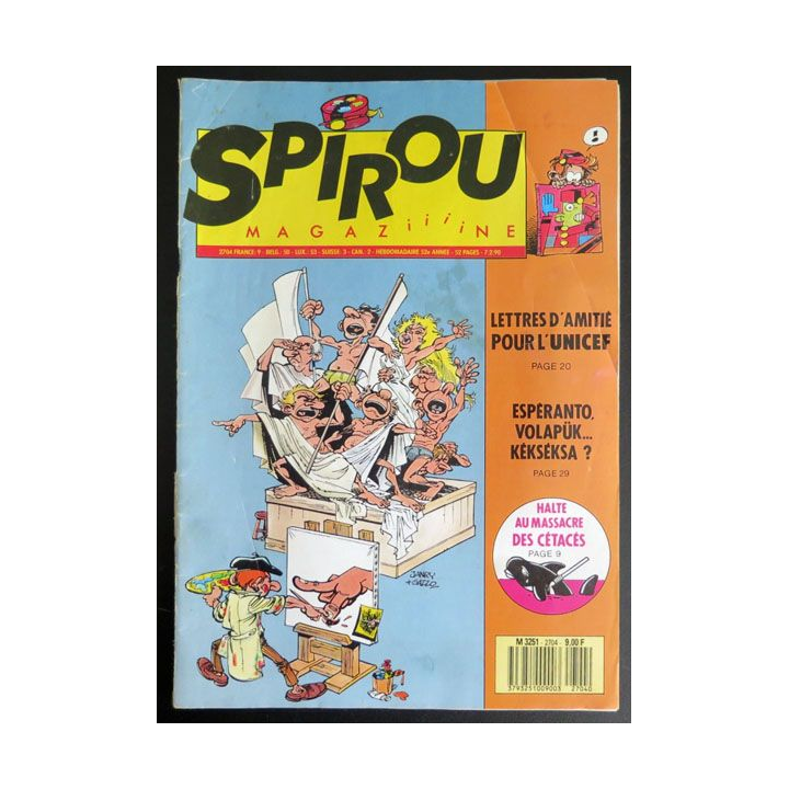 SPIROU N° 2704 M 3251 07.02.1990