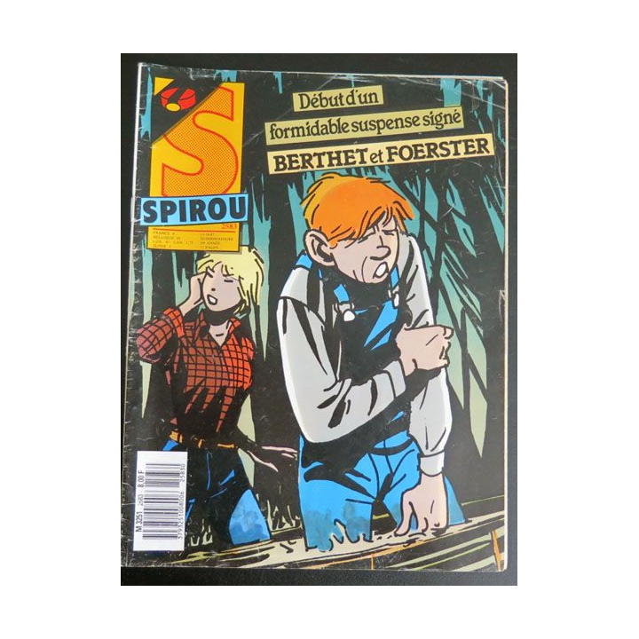 SPIROU N° 2583 M 3251 13.10.1987