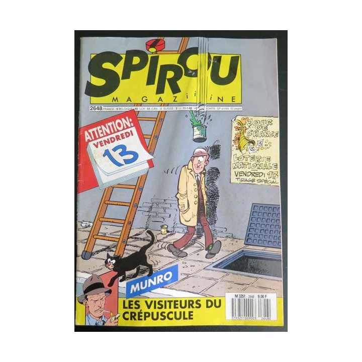 SPIROU N° 2648 M 3251 11.01.1989