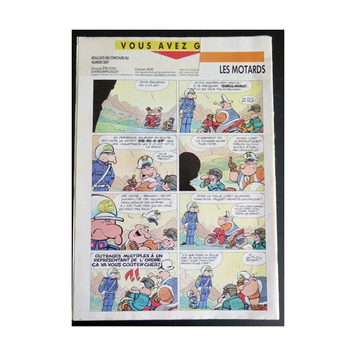 SPIROU N° 2626 M 3251 10.08.1988