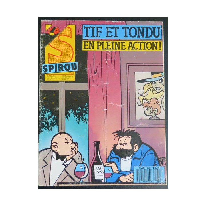 SPIROU N° 2561 M 3251 12.05.1987