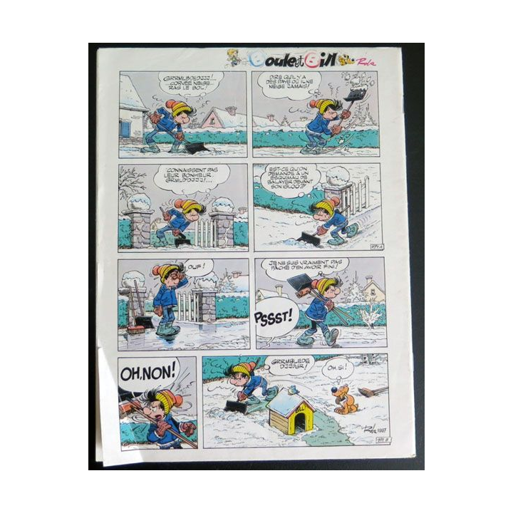 SPIROU N° 2561 M 3251 12.05.1987