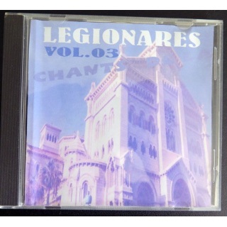DISQUE CD Legionares Chants de la légion étrangère Volume 3 