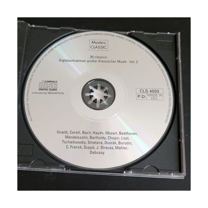 DISQUE CD Les meilleurs moments du Classique Vol 2 