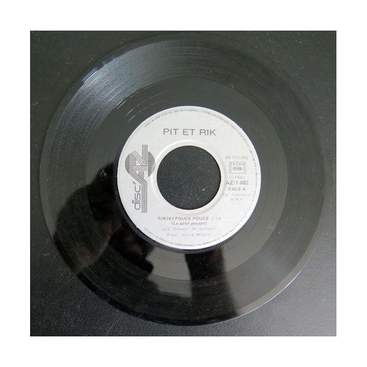 DISQUE 45 TOURS : Rikiki Pouce Pouce Pit et Rik