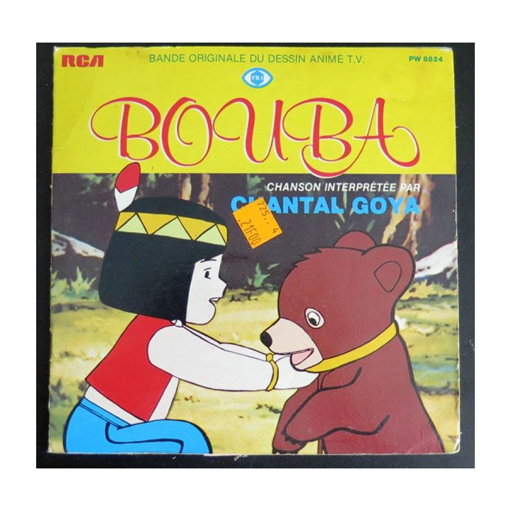 DISQUE 45 TOURS :  Bouba Chantal Goya 