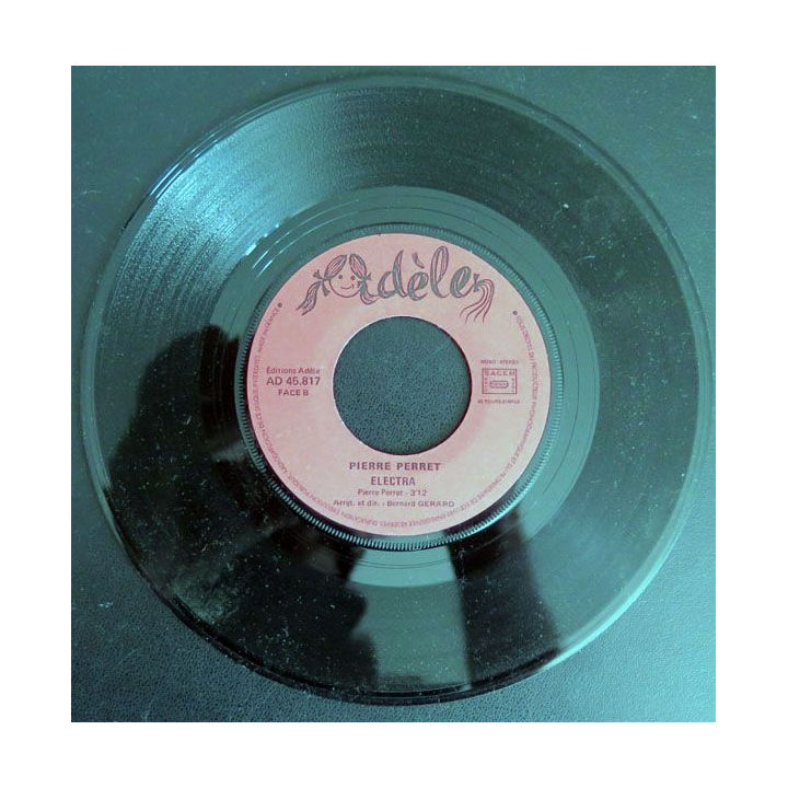 DISQUE 45 TOURS :  A poil Electra de Pierre Perret 