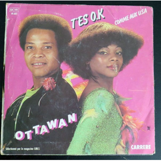 DISQUE 45 TOURS : T'es OK comme aux USA de Ottawan