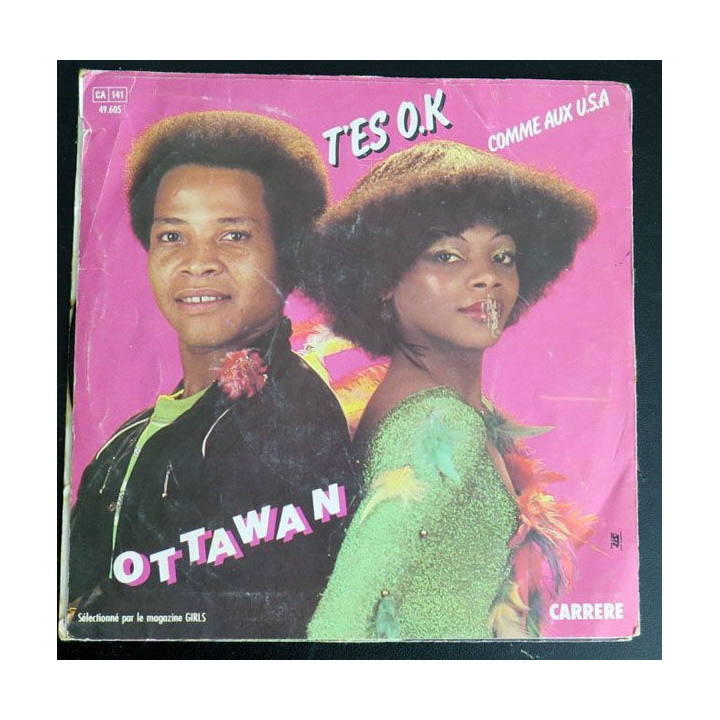 DISQUE 45 TOURS : T'es OK comme aux USA de Ottawan