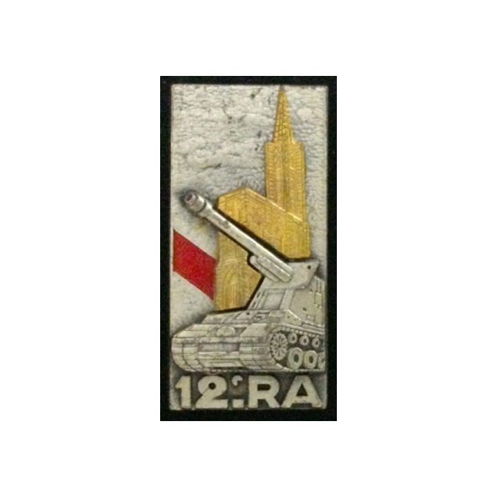 12° RA : 12° RÉGIMENT D'ARTILLERIE
