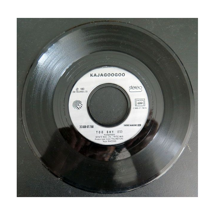 DISQUE 45 TOURS : Kaja Googoo Too Shy 