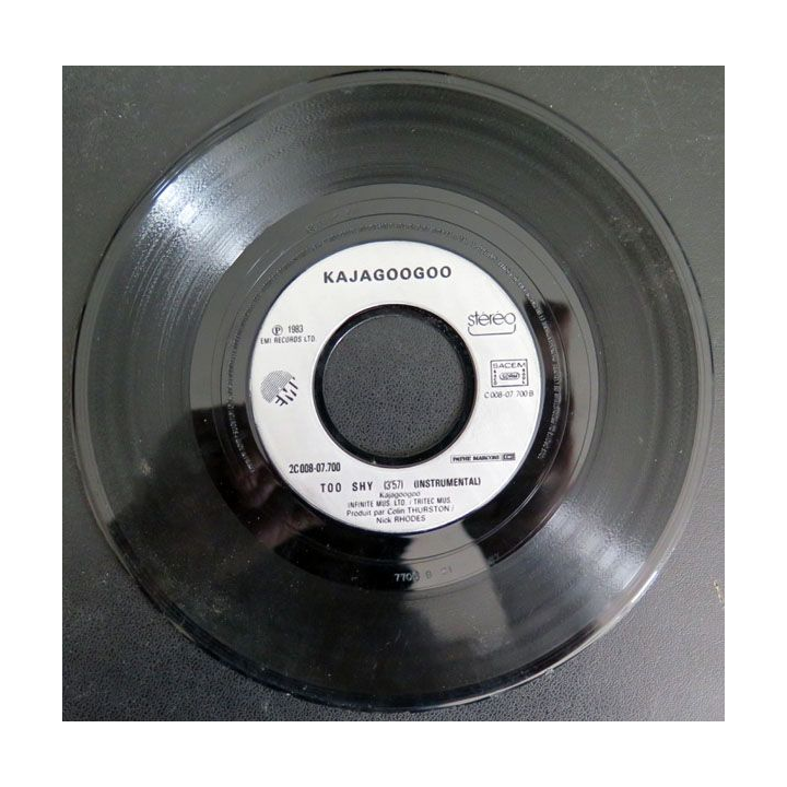 DISQUE 45 TOURS : Kaja Googoo Too Shy 