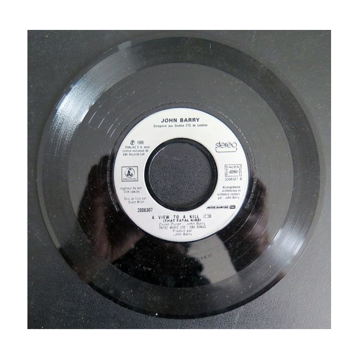 DISQUE 45 TOURS : Duran-Duran A view to a kill dangereusement votre