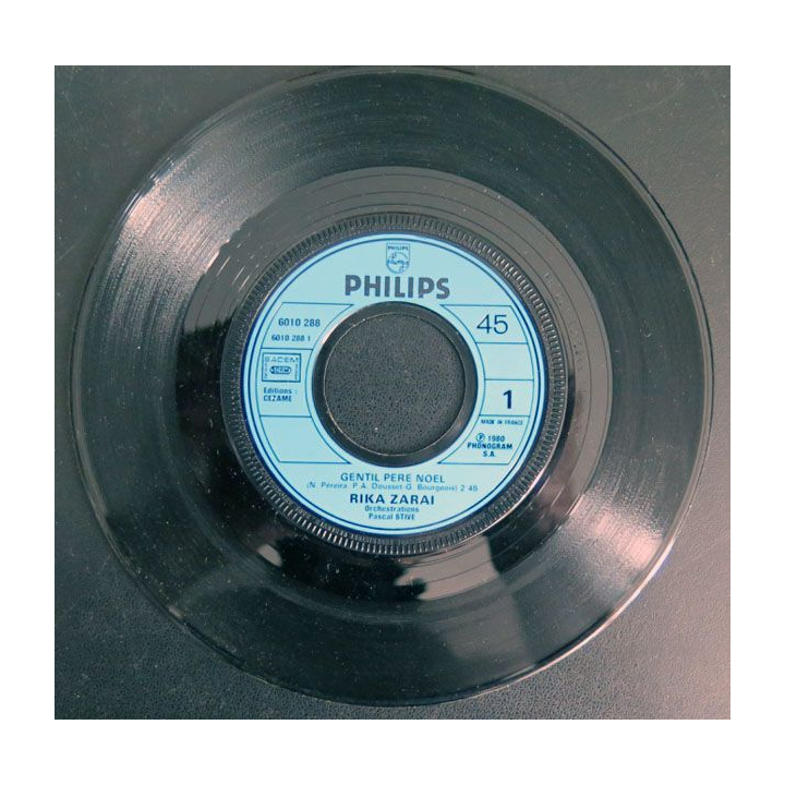 DISQUE 45 TOURS : Rika Zaraï chante Gentil Père Noël 