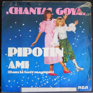 DISQUE 45 TOURS : Chantal Goya chante Pipotin et Ami