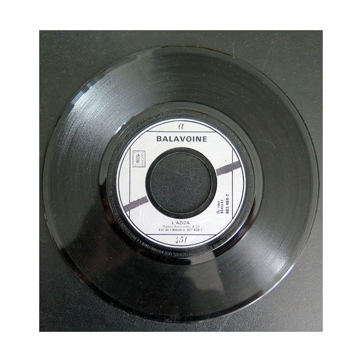 DISQUE 45 TOURS : Balavoine chante l'Aziza 