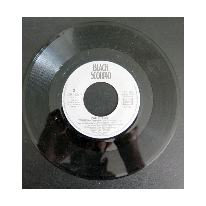 DISQUE 45 TOURS : Panique au Dancing de zap Shaker