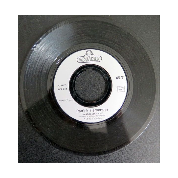 DISQUE 45 TOURS : Patrick Hernandez  Disco Queen