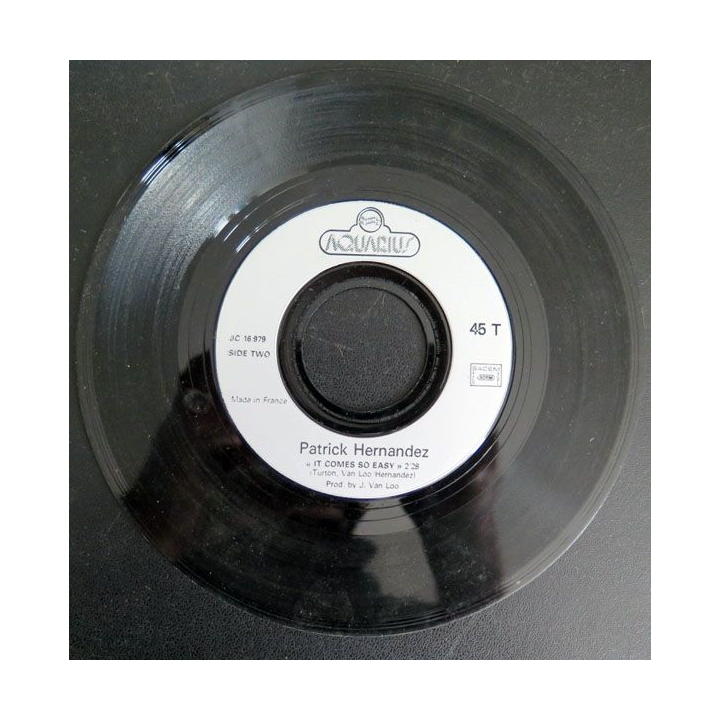 DISQUE 45 TOURS : Patrick Hernandez  Disco Queen
