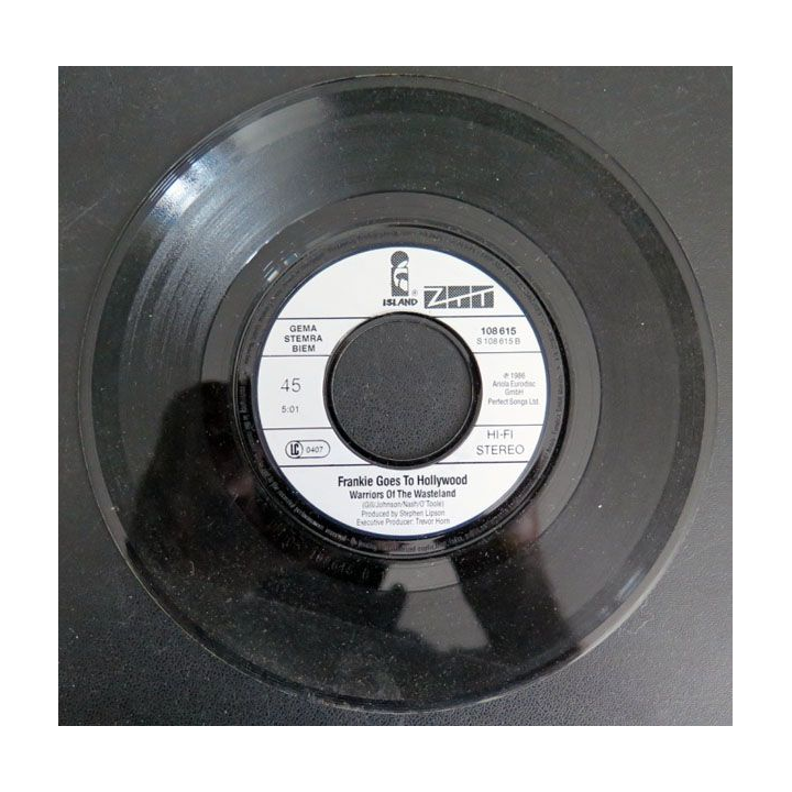 DISQUE 45 TOURS : Warriors of the wasteland Frankie goes to hollywood