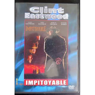 DVD intitulé "Impitoyable" film avec Clint Eastwood