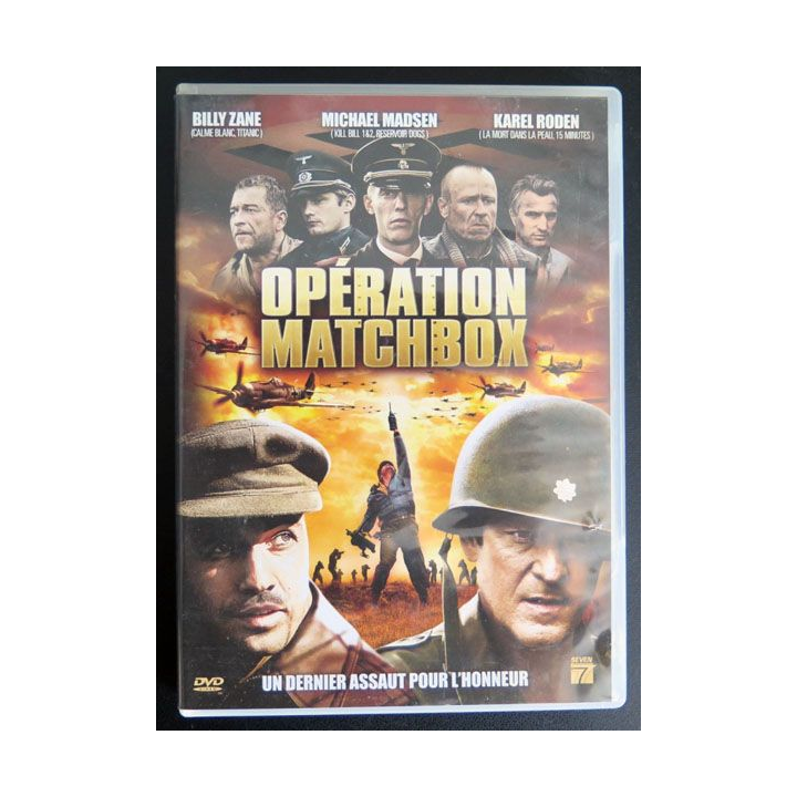 DVD Opération Matchbox avec Billy Zane Mickael Madsen Karel Roden