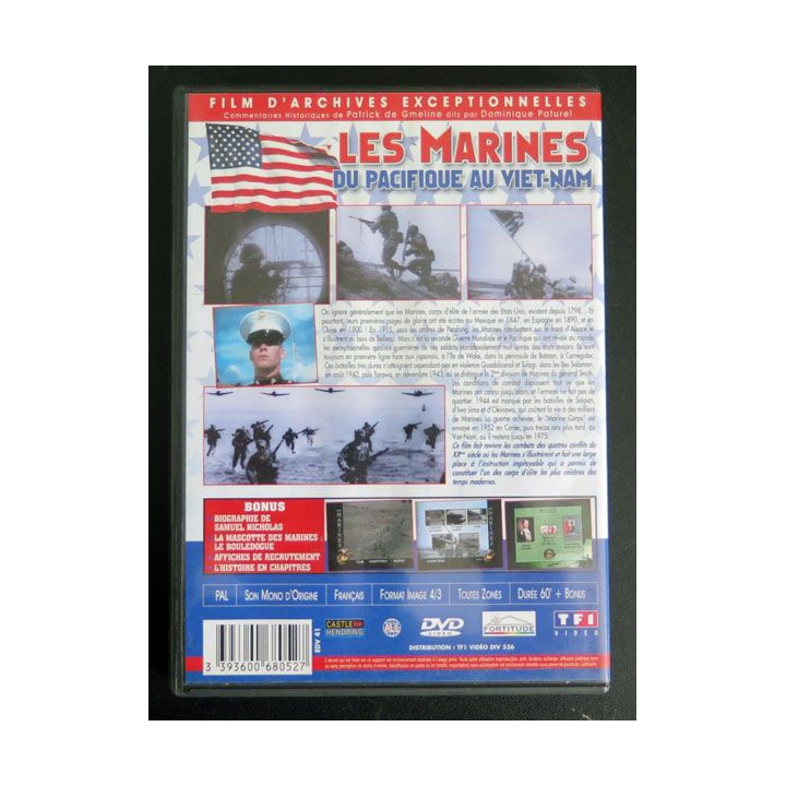 DVD Les Marines du Pacifique au Vietnam 