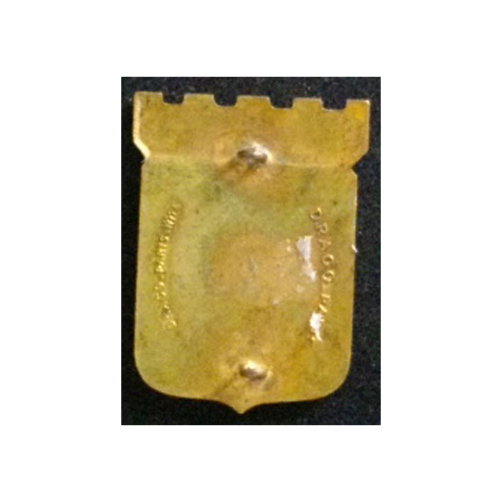 insigne métallique du 1° régiment du génie toujours brave