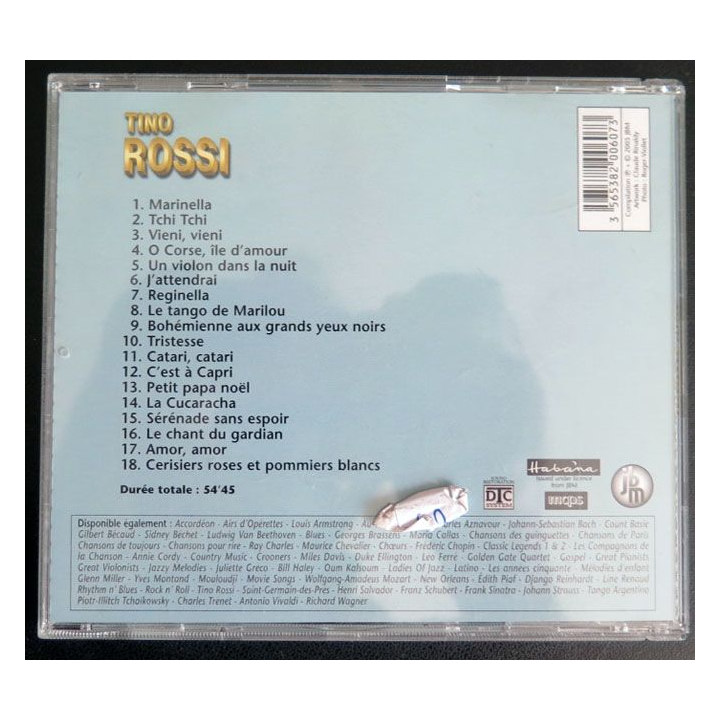 DISQUE CD Tino Rossi Marinella Tchi Tchi La Cucaracha 