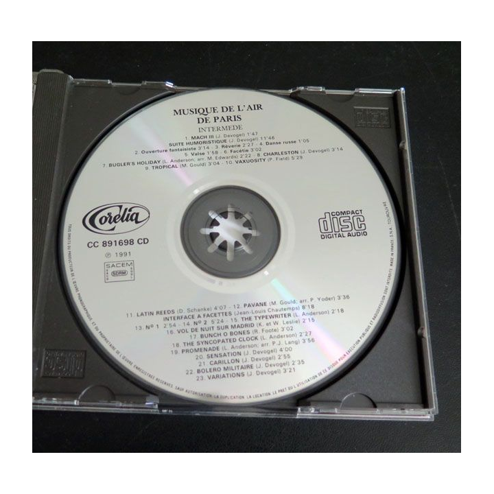 DISQUE CD Musique de l'Air Intermède  