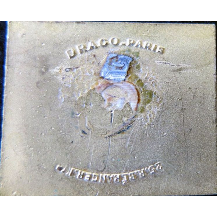 11° RCA : 11° régiment de chasseurs d'Afrique Drago Béranger en émail sans attache