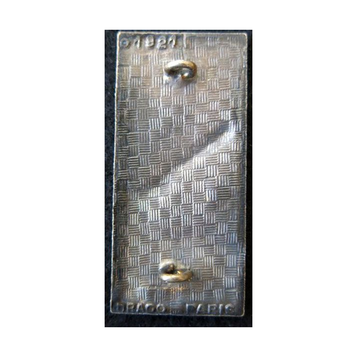 12° RA : insigne métallique du 12° régiment d'artillerie de fabrication Drago Paris G. 1921 en émail