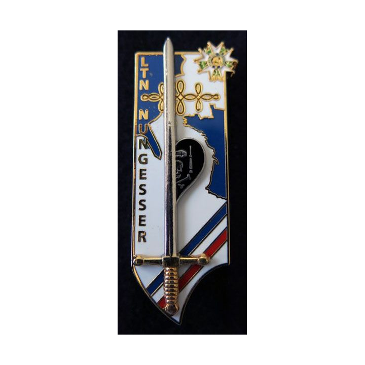 PROMOTION EMIA : insigne de la promotion de l'école militaire interarmes " Lt Nungesser" Arthus Bertrand G. 5498 N° 405