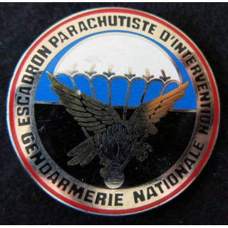 EPIGN : escadron parachutiste d'intervention de la Gendarmerie nationale EPIGN Boussemart N° 38/A