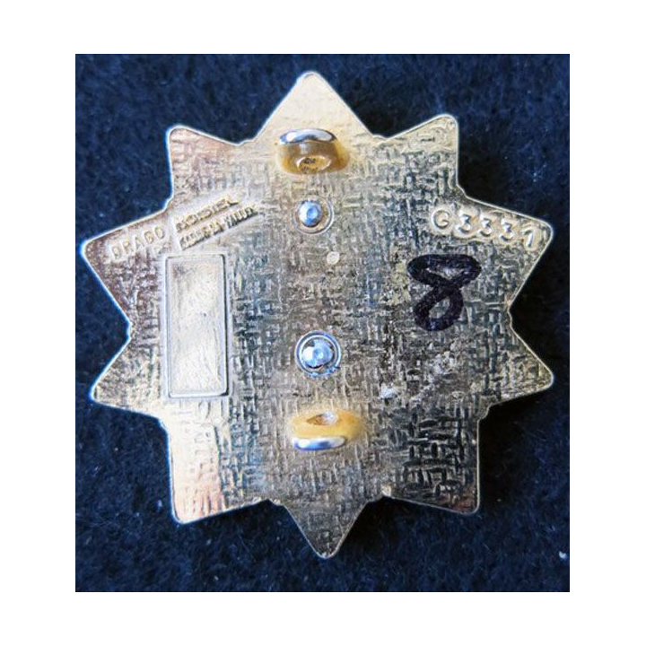 DCG : Insigne métallique de la direction centrale du Génie de fabrication Drago Noisiel G. 3331