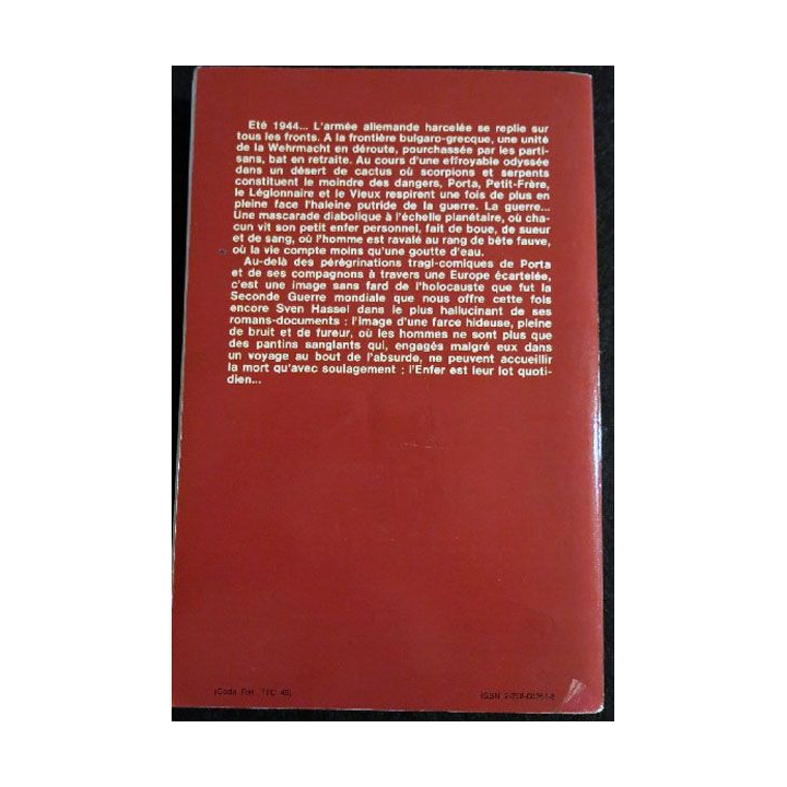 Oubliés de Dieu de Sven Hassel aux éditions Presses De La Cité 1977 (P003)