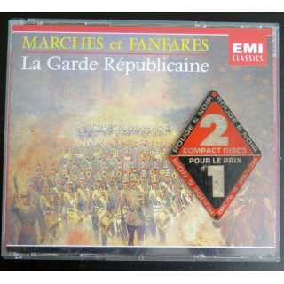 DISQUE CD :  DOUBLE CD Marches et Fanfares de la Garde Républicaine