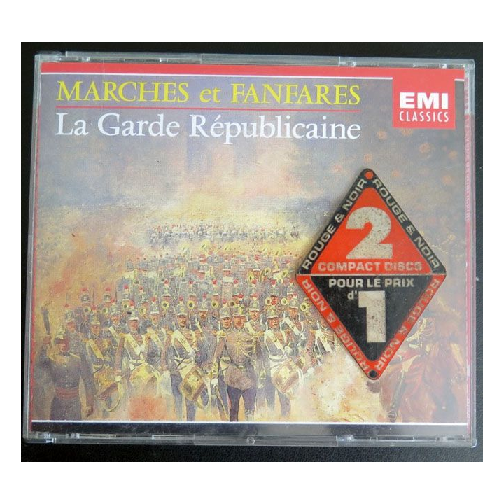 DISQUE CD :  DOUBLE CD Marches et Fanfares de la Garde Républicaine