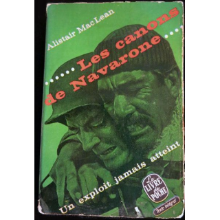 Les canons de Navarone de Alistair Maclean aux éditions Le livre de poche 1964 (P020)