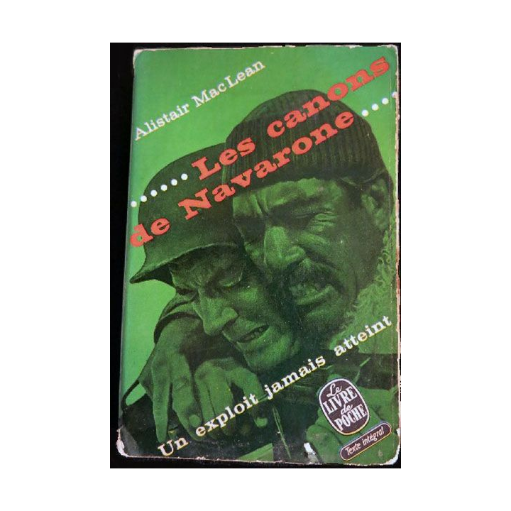 Les canons de Navarone de Alistair Maclean aux éditions Le livre de poche 1964 (P020)