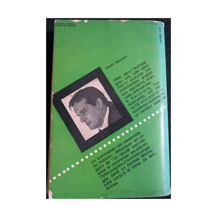Les canons de Navarone de Alistair Maclean aux éditions Le livre de poche 1964 (P020)