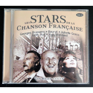 DISQUE CD : Les Stars de la Chanson française les belles années volume 3