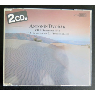 2 CD Antonin Dvorak symphonie n°8, danses slaves sérénade opus 22 