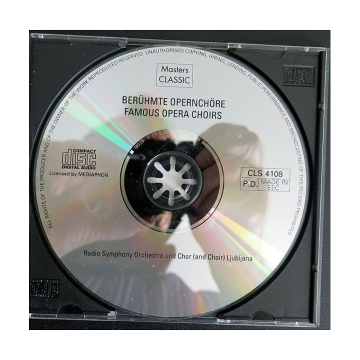 CD Célèbres choeurs d'opéra Nabucco Trouvère Aïda Lohengrin Troubadour