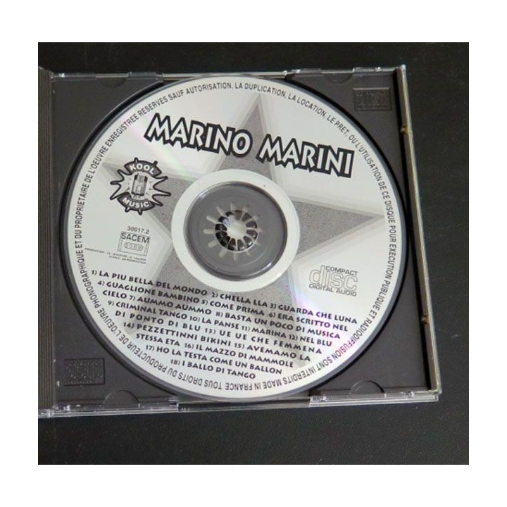 DISQUE CD :  Marino Marini