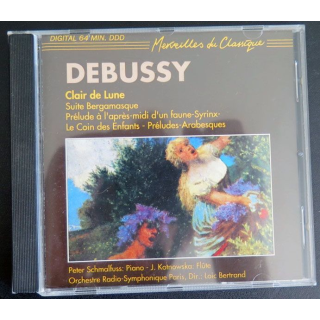 CD Debussy Clair de lune suite bergamasque le coin des enfants 
