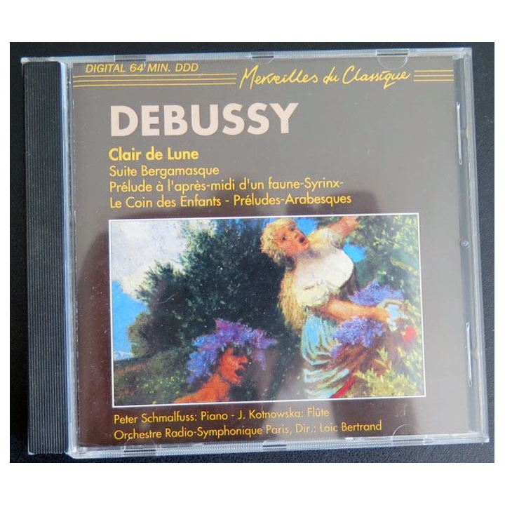 CD Debussy Clair de lune suite bergamasque le coin des enfants 