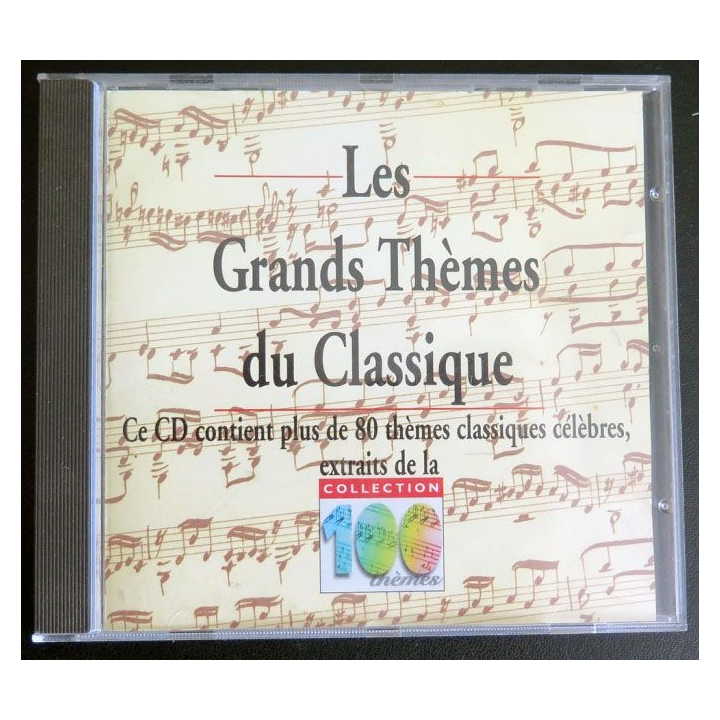 DISQUE CD : Les grands Thèmes du classique plus de 80 thèmes célèbres