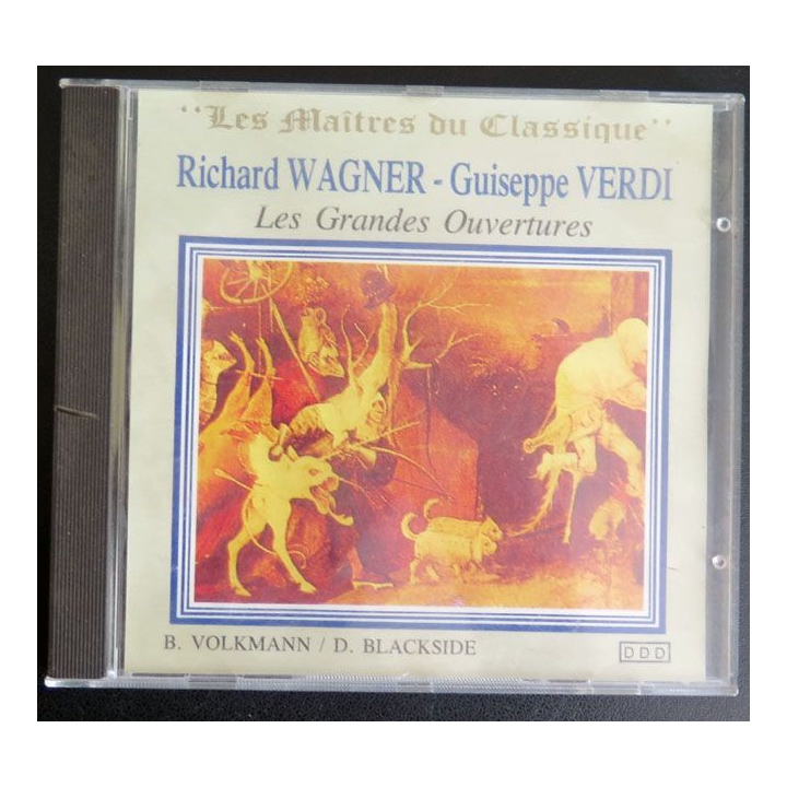 DISQUE CD : Richard Wagner Guiseppe Verdi les grandes ouvertures 