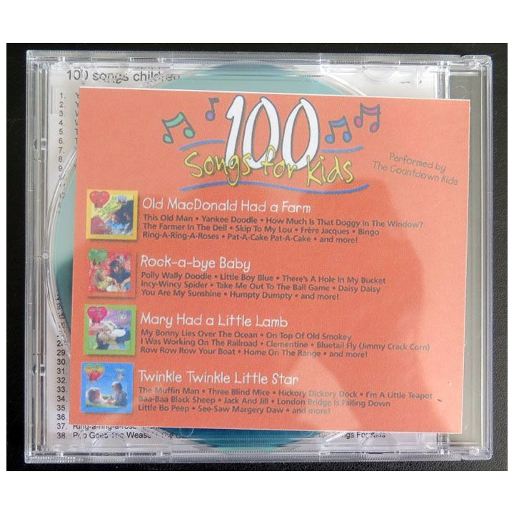 CD 100  So,gs for kids MP3 22 mars 2006